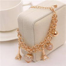 Load image into Gallery viewer, Brand Simulated Pearl Crystal Beaded Bracelet &amp; Bangle New Fashion Crystal Jewelry Women Wedding Charm Bracelet Summer Jewelry