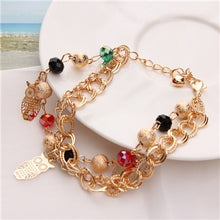 Load image into Gallery viewer, Brand Simulated Pearl Crystal Beaded Bracelet &amp; Bangle New Fashion Crystal Jewelry Women Wedding Charm Bracelet Summer Jewelry