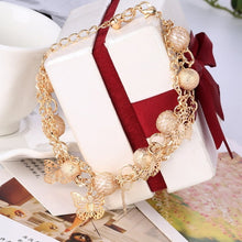 Load image into Gallery viewer, Brand Simulated Pearl Crystal Beaded Bracelet &amp; Bangle New Fashion Crystal Jewelry Women Wedding Charm Bracelet Summer Jewelry